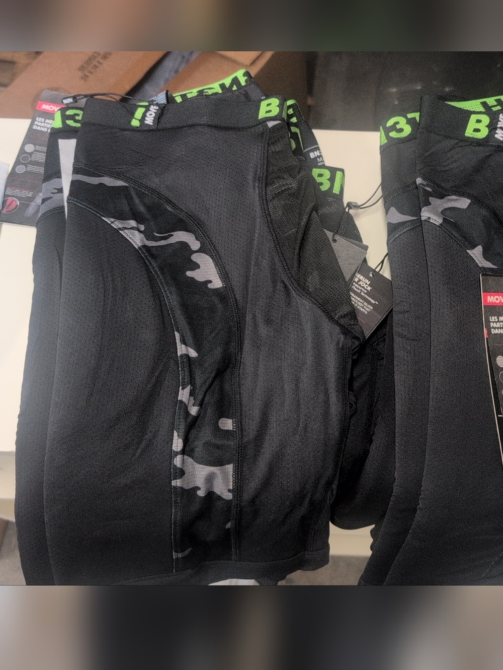 BN3TH MOVE Padded Silder Jock Shorts 10pc Wholesale Bundle Size M Value $600